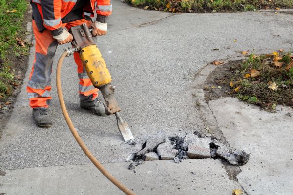 Concrete Sidewalk Removal in Allentown